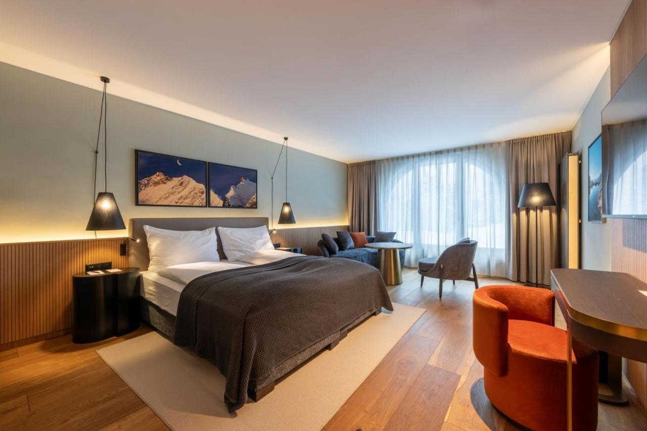 Hotel Rosatsch Понтрезина Экстерьер фото